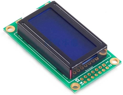 英数字 LCD ディスプレイ モジュール STN 8x2 モノクロ
