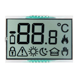 TNの温度計のためのTransmissive肯定的なモノクロ区分LCDの表示