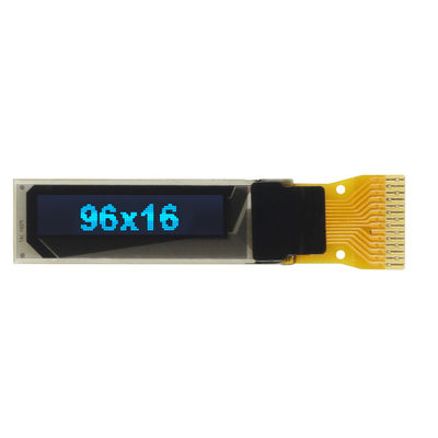 ODM/OEM 96x16DOTS 0.84のインチ14 Pinモノクロ青いOLEDの表示モジュール