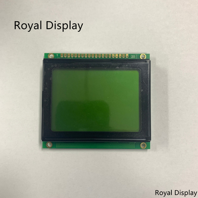 128X64dots STN Yellowgreen写実的なLCDの表示のモノクロ穂軸LCDモジュール