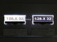 コグのタイプ習慣LCDは128x32ドット マトリクス写実的なLCDの表示RYG12832Aを表示する