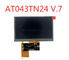 480X3 （RGB） X272 4.3インチのInnolux LCDのパネルAt043tn24 V. 1つの自動車のための40ピンFPC