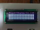カスタマイズされたサイズの特性の英数字のドットマトリクス1602 TN Htn VA Stn FSTNの注文のモノクロ7つの区分LCDの表示