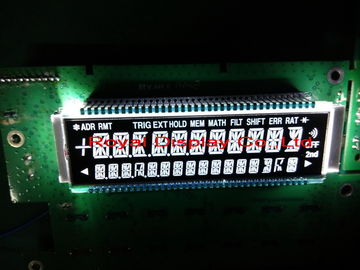 カー ラジオ/エアコンのための高い信頼性黒いVA LCDの表示