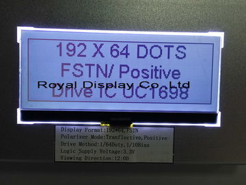 ST7529 240X80の点が付いている3.3V電源のドット マトリクスLcdモジュール