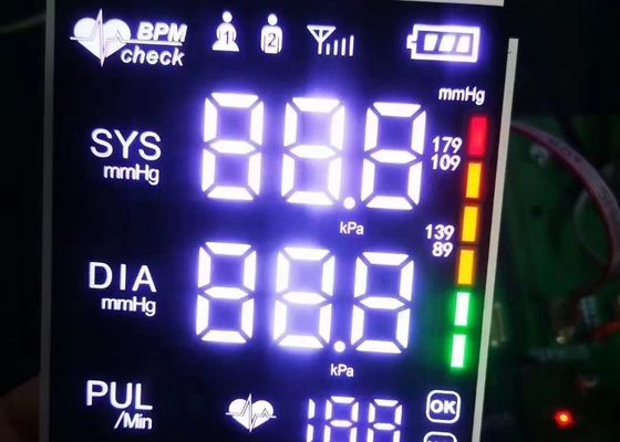 運転者ICが付いているカスタマイズされた共通の陽極7区分のLED表示FND表示