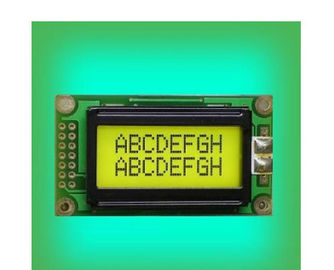 専門8x2特性LCDの表示モジュール白いLEDのバックライトRYB0802A