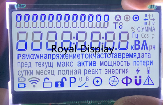マイクロ小型小さく透明な7つの区分LCDの表示VAのTransmissive陰性
