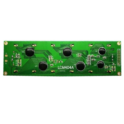 STN ブルー モノクロム 40x4 キャラクターLCDディスプレイモジュール LEDバックライト