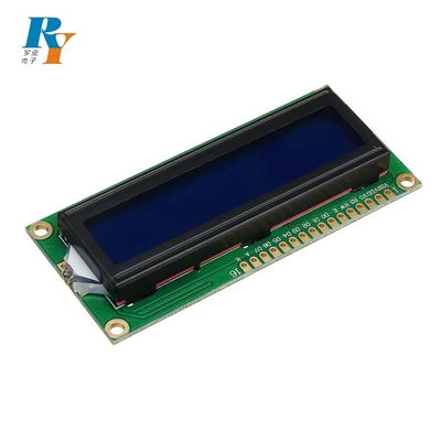 5V ホワイトバックライト 16x2 キャラクター STN AIP31066 IC付きブルーネガティブなLCDディスプレイ