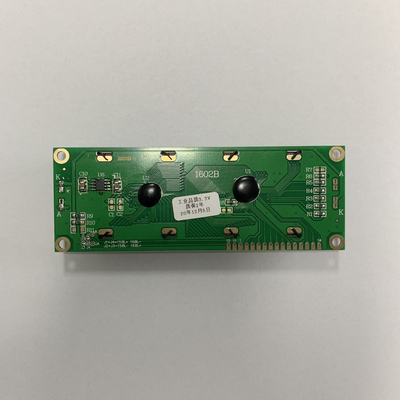16*2 大サイズ STN LCD モジュール IC ST7065 を搭載したネガティブブルーモノクロ