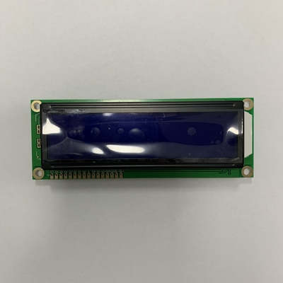 16*2 大サイズ STN LCD モジュール IC ST7065 を搭載したネガティブブルーモノクロ