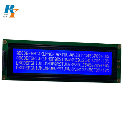 40*4 文字 STN LCD モジュール 青色 モノクロム ネガティブ ST7065/7066 と大サイズ