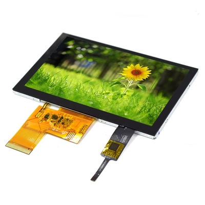 5インチ半反射型 TFT LCD モジュール 800*RGB*480 フリービュー JD9165A-B CTP