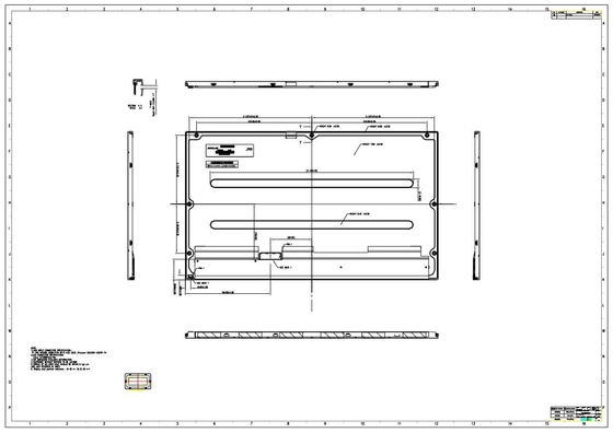 インノラックス 21.5 インチ G215HCJ-L02 TFT LCD モジュール 1920*RGB*1080 黒 5.0V ディスプレイ