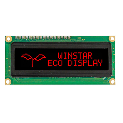2.4'' 100*16点 モノクロム OLED モジュール 産業用/医療用ディスプレイ WEG010016A