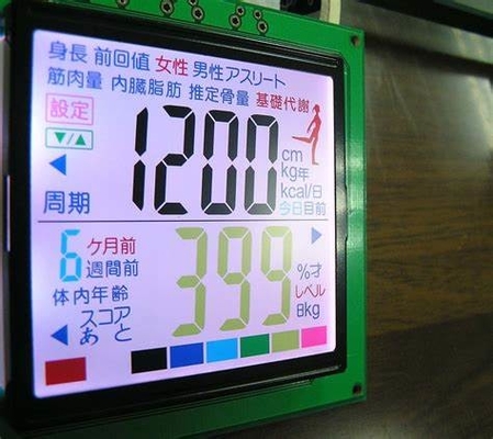 FSC LCD モジュール 調整可能 12H ネガティブブラック 伝送フィールド 配列色 ウィンター