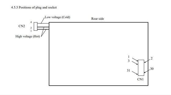 6.5'' TFT LCD モジュール VGA インダストリアル 640*RGB*480 NEC オリジナルディスプレイ