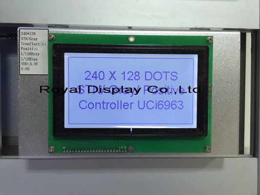 240*128 PCB T6963C 広温工業ディスプレイ付きグラフィックFSTN LCDモジュール