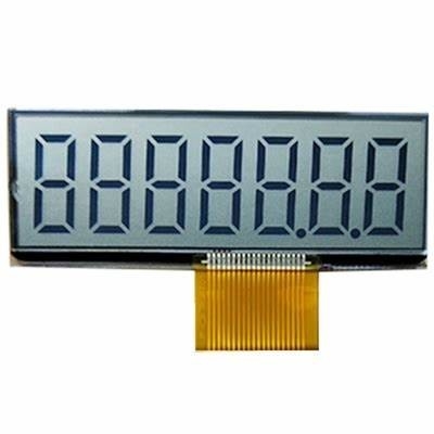 小型セグメント TN FFC LCD モジュール モノクロム 陽性表示