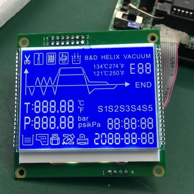 Transmissive反射STN写実的なLCDはモノクロ128x32を表示する
