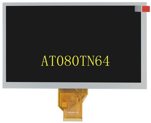 At080tn64 Innolux 8&quot; LCM 800X480のRGB縞の自動車表示LCDパネル