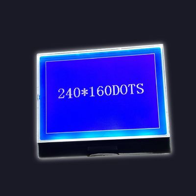 白いバックライトが付いている240X160点UC1611sモノラルFSTN Transflective肯定的で写実的なLCD 51mA