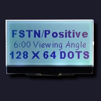 FSTN 128X64肯定的なSt7565rのコントローラーのコグ注文LCDモジュール3V平行白い色