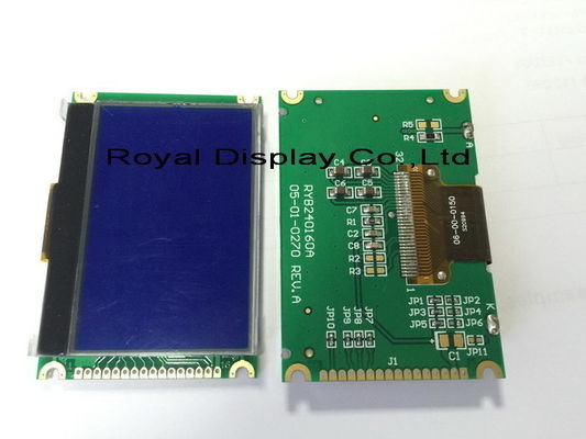 FSTNの肯定的なガラスが付いている3.3V平行240X160コグの写実的なLCD表示