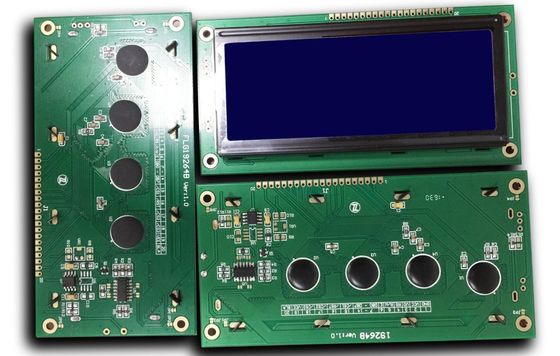 192*64dotsグラフィックの低い電力の消費Stn灰色の白いLEDのバックライト モジュールLCDの表示