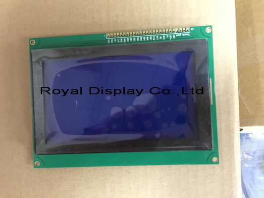 240*128はROHS FSTN 3V平行LCDの表示モジュールSTN YG/Blue Lcdのバックライト モジュールに点を打つ
