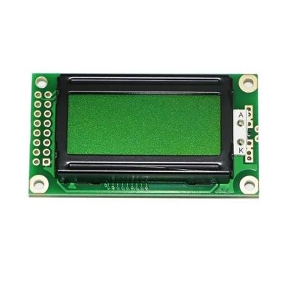 卸し売りRoHSの特性STN 8X2の小型の穂軸のモノクロ黄色緑LCDモジュールLCM