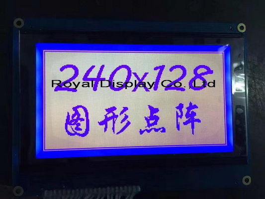 卸売によってカスタマイズされるグラフィックFSTN 240X128は標準的で写実的なLCDモジュールで産業穂軸に点を打つ