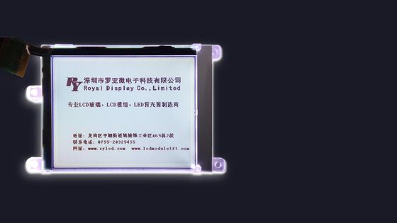 熱い販売12864のコグ3VのFFCコネクターのドット マトリクスのグラフィック モノクロLCDの表示