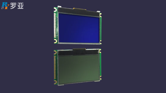 熱い販売12864のコグ3VのFFCコネクターのドット マトリクスのグラフィック モノクロLCDの表示