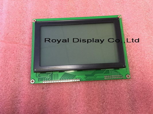 240X128は穂軸のモノクロ パネル モジュールのStn写実的なTransmissive否定的なLCDのグラフィック ディスプレイ モジュールに点を打つ