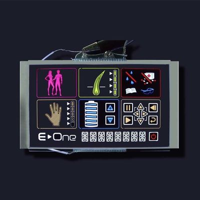 Transflective FSTN注文のモノラルLCDのパネルの範囲7の区分LCDのパネル