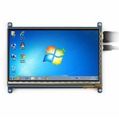 注文のサイズ1.8" ~21"タッチ パネルが付いている容量性抵抗タッチ画面のパネルTransmissive LCDの表示