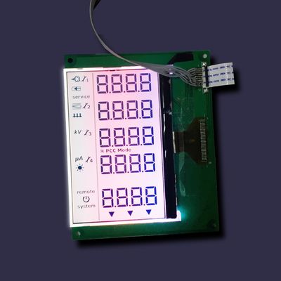 注文の電気VA TN Htn Stn 3.3V FSTNのモノラル医療機器のInstrumen 7の区分LCDモジュールTN肯定的なLCD VAのパネル