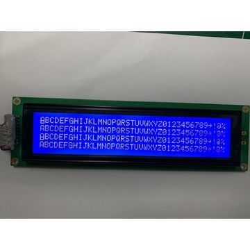 マトリックスの区分LCDの陽性は肯定的な40x4が点を打つFSTNを表示する