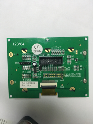 5.0v Stn写実的なLcdのモニターSt7567のコグ128*64はFPCのコネクターに点を打つ