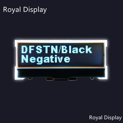 128X32 DFSTNの黒の否定的なコグ モノクロ写実的なLCDの表示