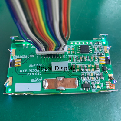 192X80 FSTNのドット マトリクスLCD Transflectiveの肯定的な90mAバックライト