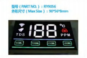 エアコンのための100000hrs区分のLED表示モジュールCCの極性