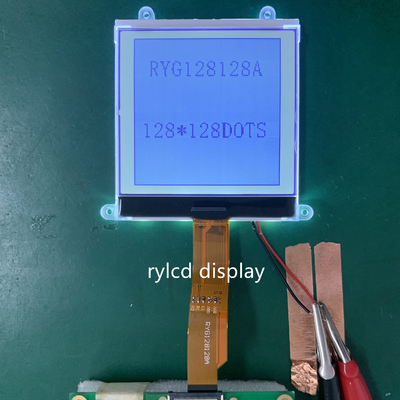 小さいFSTN 128x128の点のLEDのバックライトが付いている写実的なコグLCDモジュール