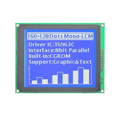 160x128 ドット STN FSTN グラフィック COB T6963C ドライバー IC Lcd ディスプレイ モジュール