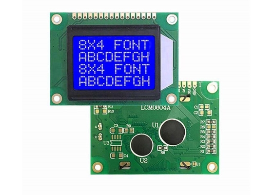 8x4ライン特性LCDの表示STN/FSTNの任意モード