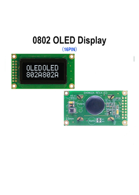 任意色の8X2特性LCDモジュールの表示平行連続SPI