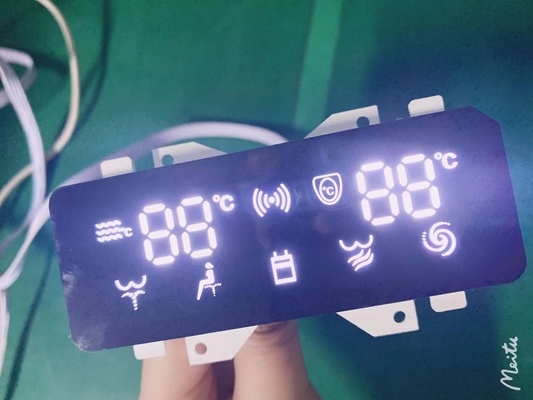 タイマーの表示器のための超薄く白い7つの区分のLED表示共通の陰極
