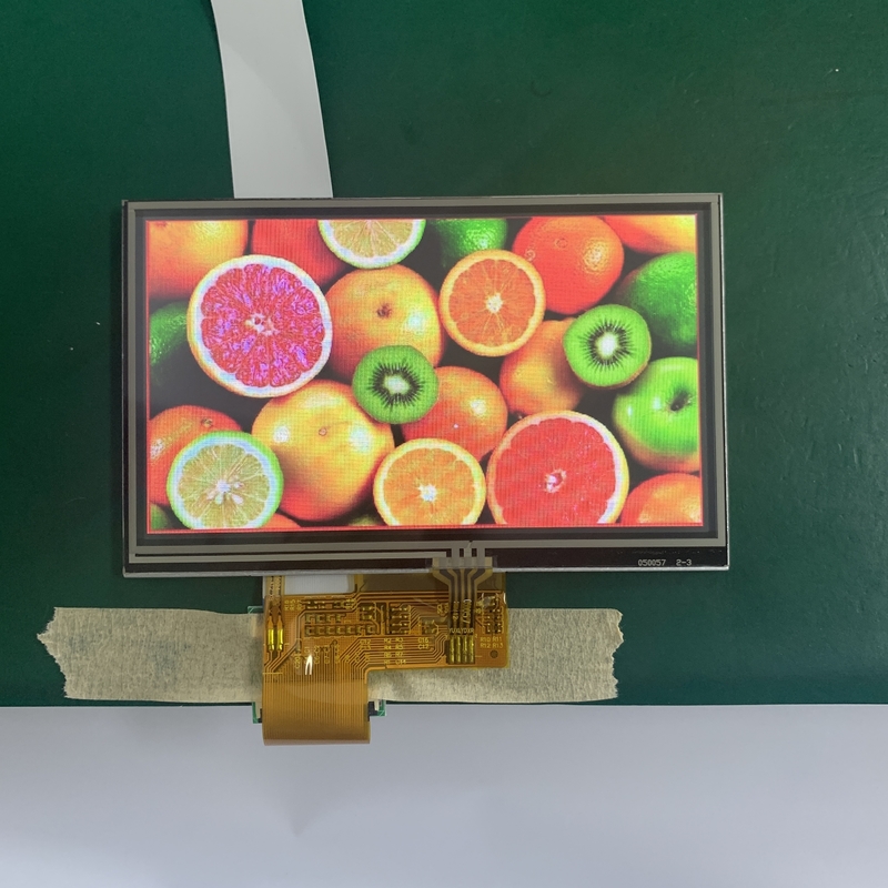6 O'Clock View 5' TFT LCD 480rgbx272 ドット ディスプレイ ホワイト LED バックライト